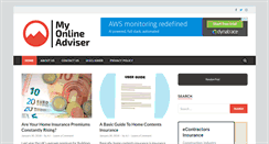 Desktop Screenshot of myonlineadviser.com